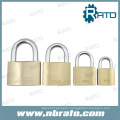 40mm Tri-Circle Solid Brass Padlock with Master Key